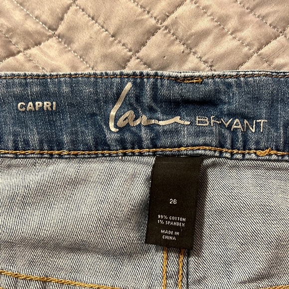 Lane Bryant jeans Crop/Capri Denim 26W - Picture 5 of 6